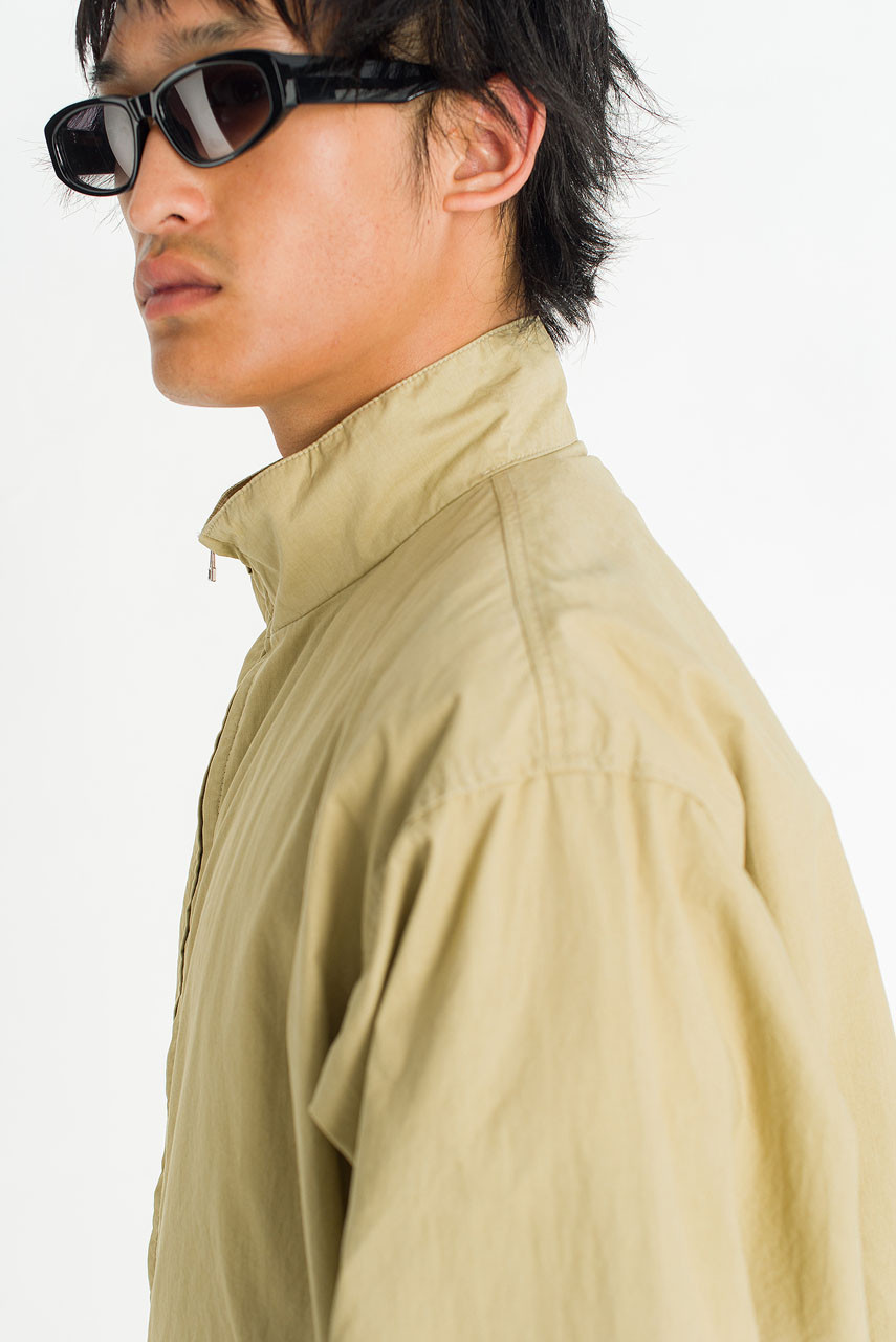 Menswear | Cotton Funnel Jacket, Butter