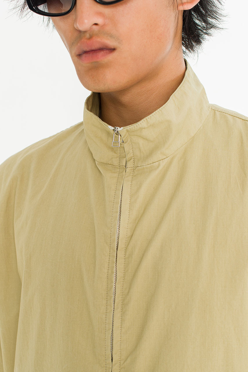 Menswear | Cotton Funnel Jacket, Butter