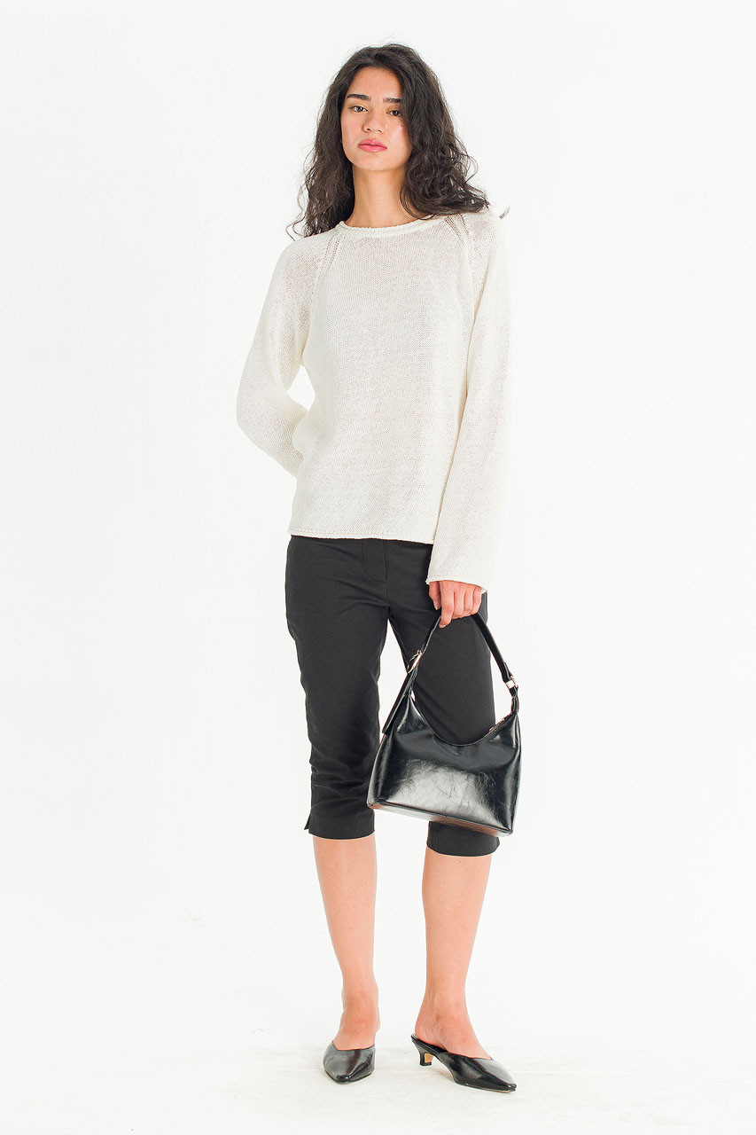 Midnight Breeze Loose Knit, Ivory