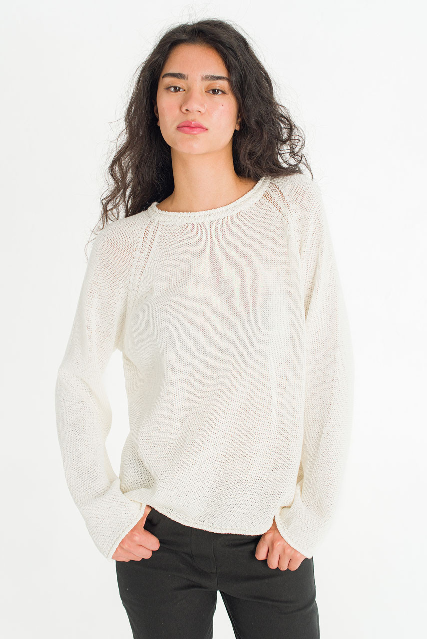 Midnight Breeze Loose Knit, Ivory