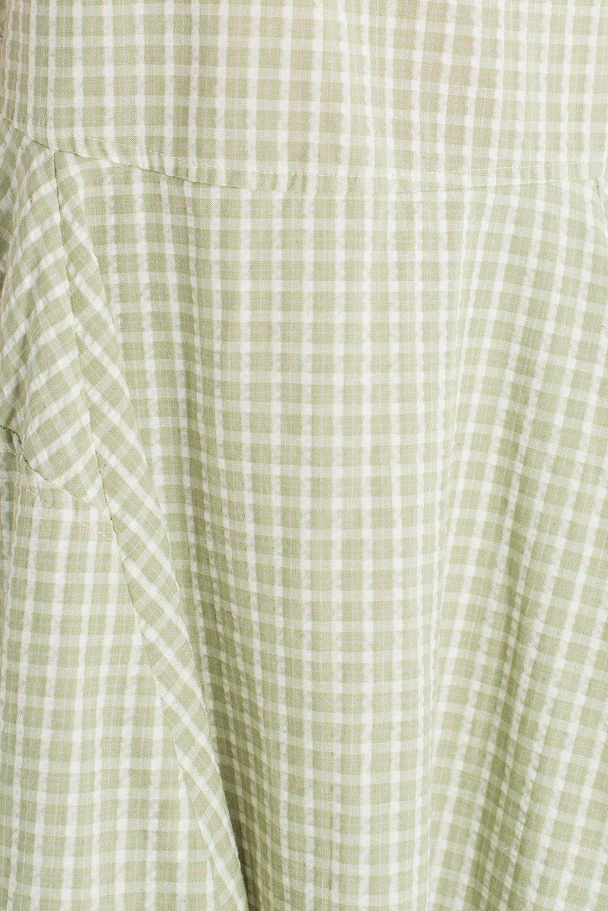 Mia Check Pumpkin Dress, Green