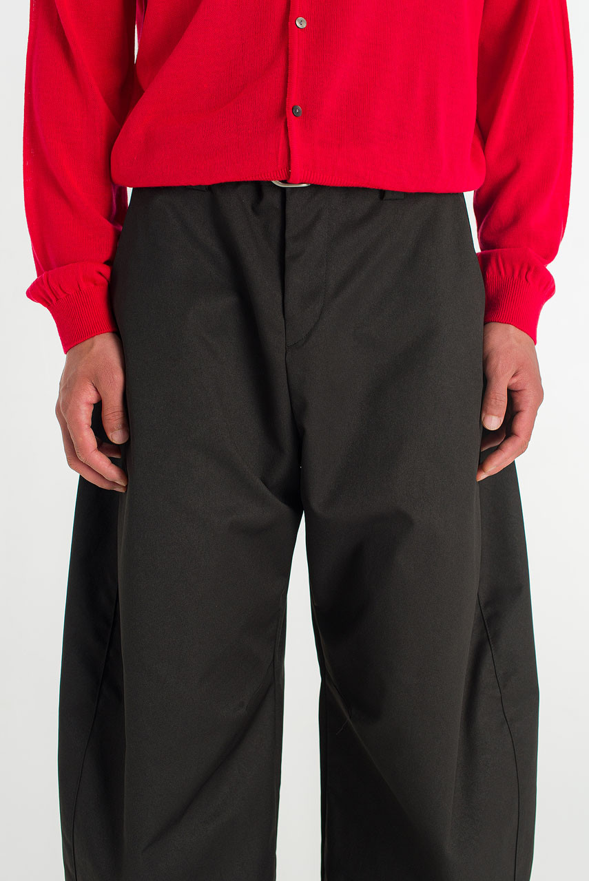 Menswear | Lightweight Barrel Pants, Black