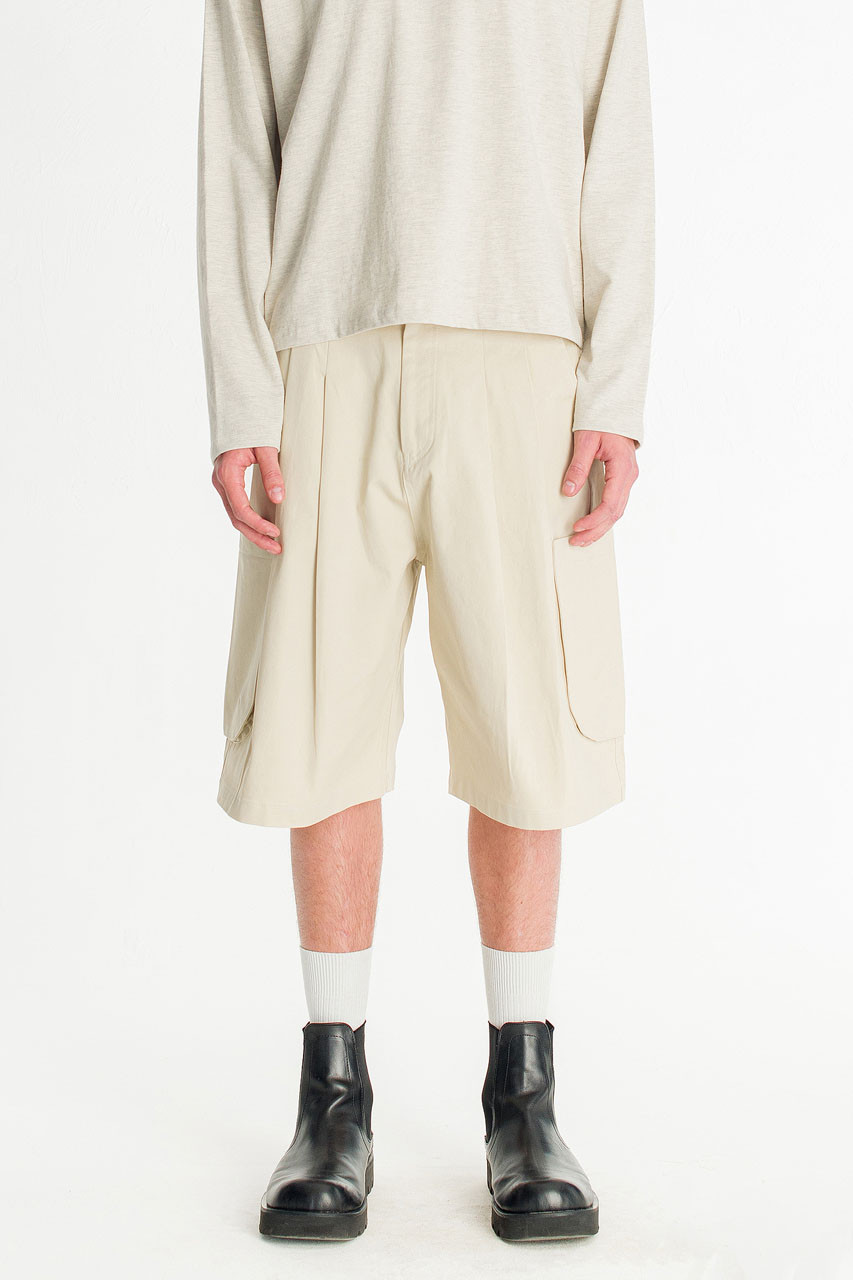 Menswear | Utility Shorts, Beige