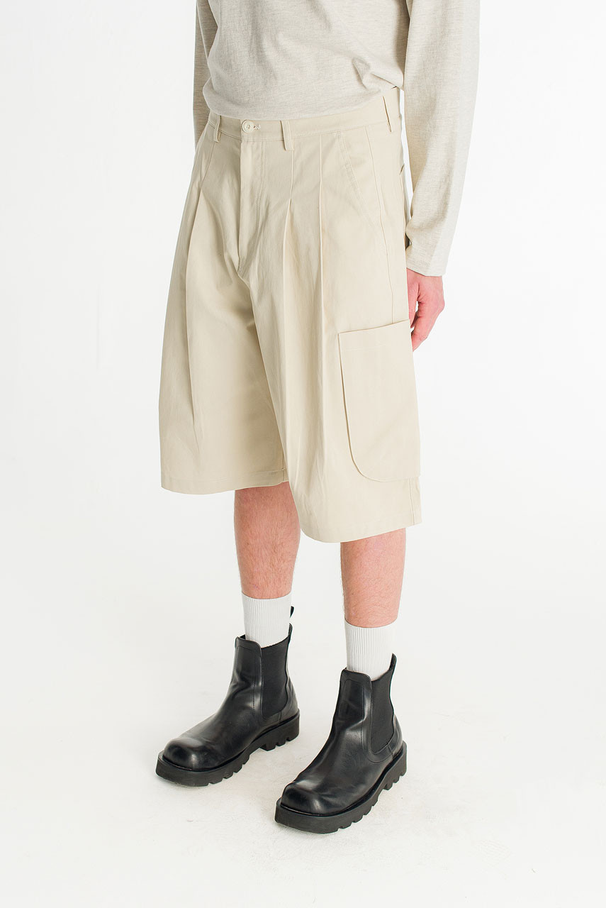 Menswear | Utility Shorts, Beige