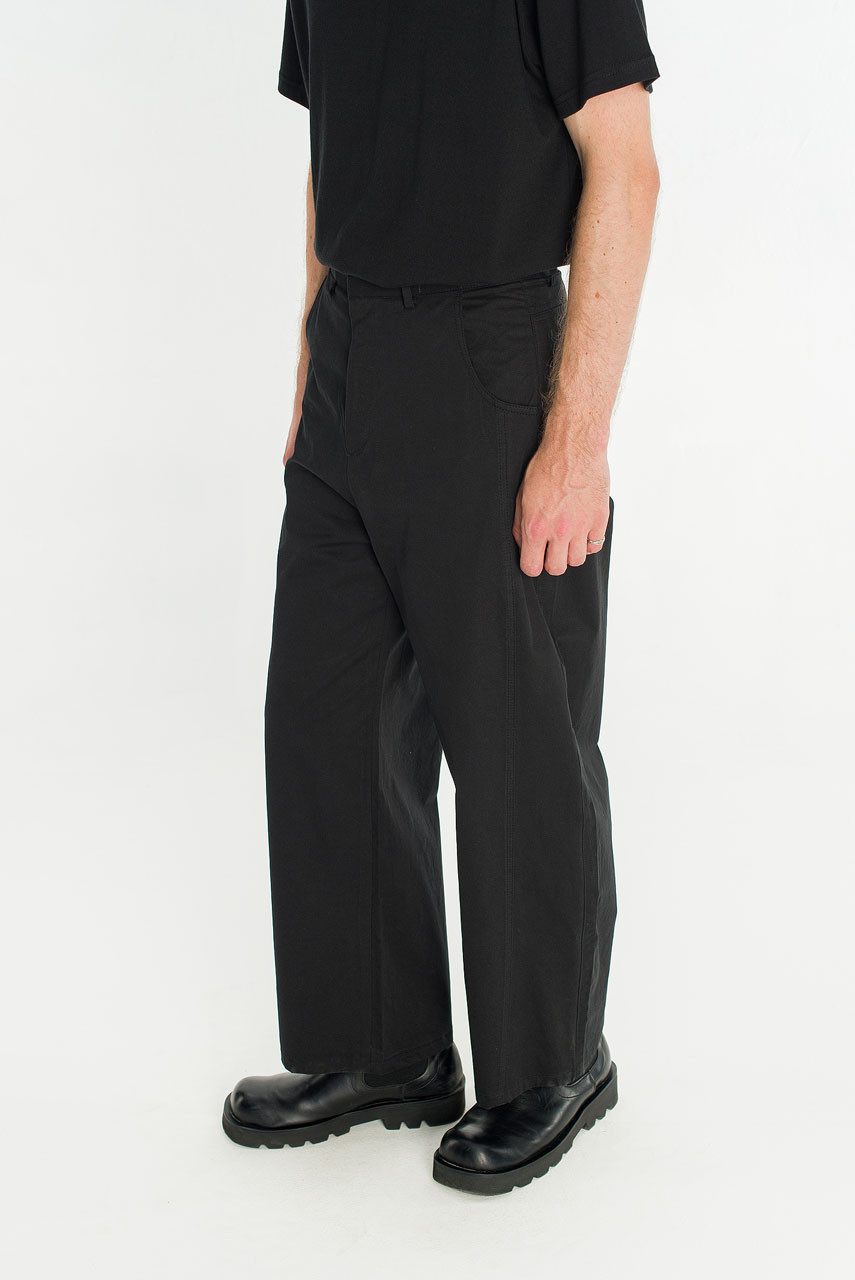 Menswear | Twist Pants, Black
