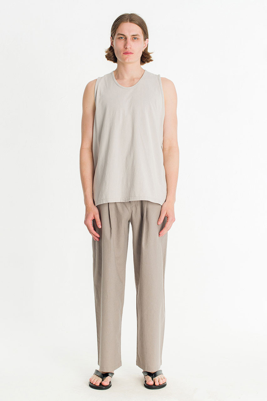 Menswear | Tie-Dye Tank Top, Grey