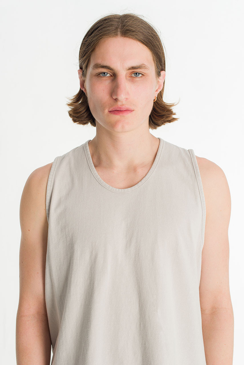 Menswear | Tie-Dye Tank Top, Grey