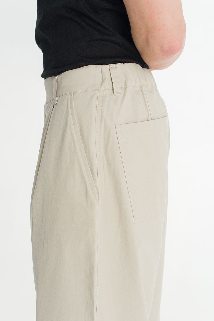 Menswear | Barrel-Leg Trousers, Grey