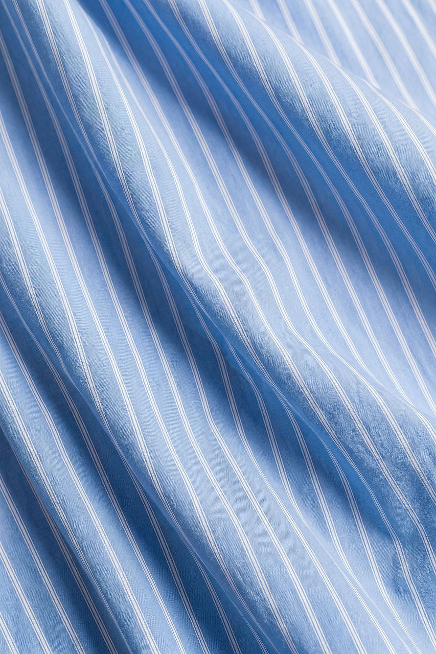 Noa Stripe Shirt Dress, Blue