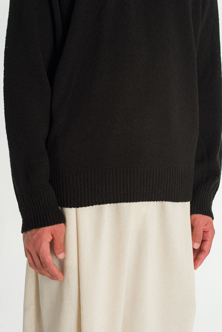 Menswear | Pointelle Knit, Black