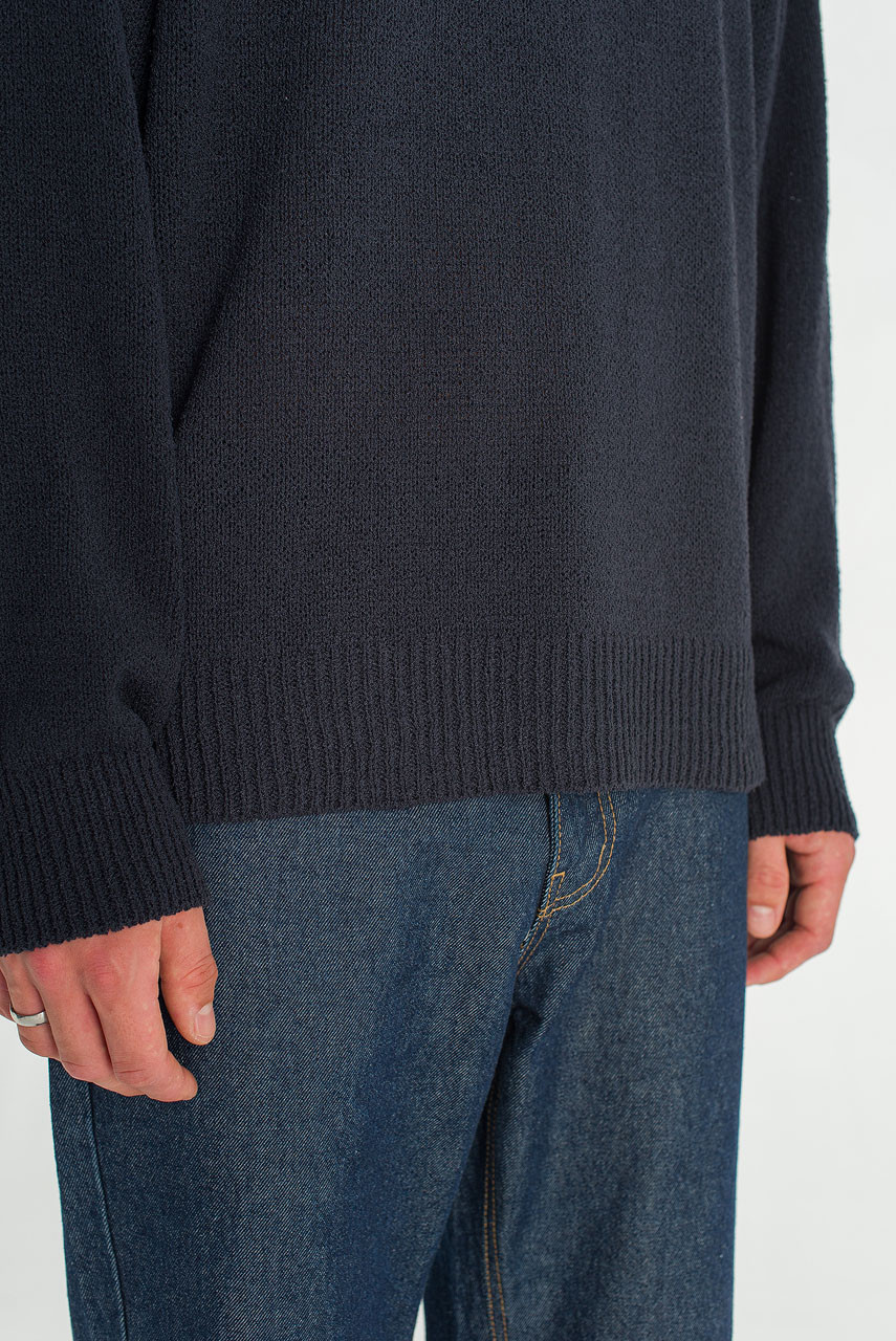 Menswear | Pointelle Knit, Navy