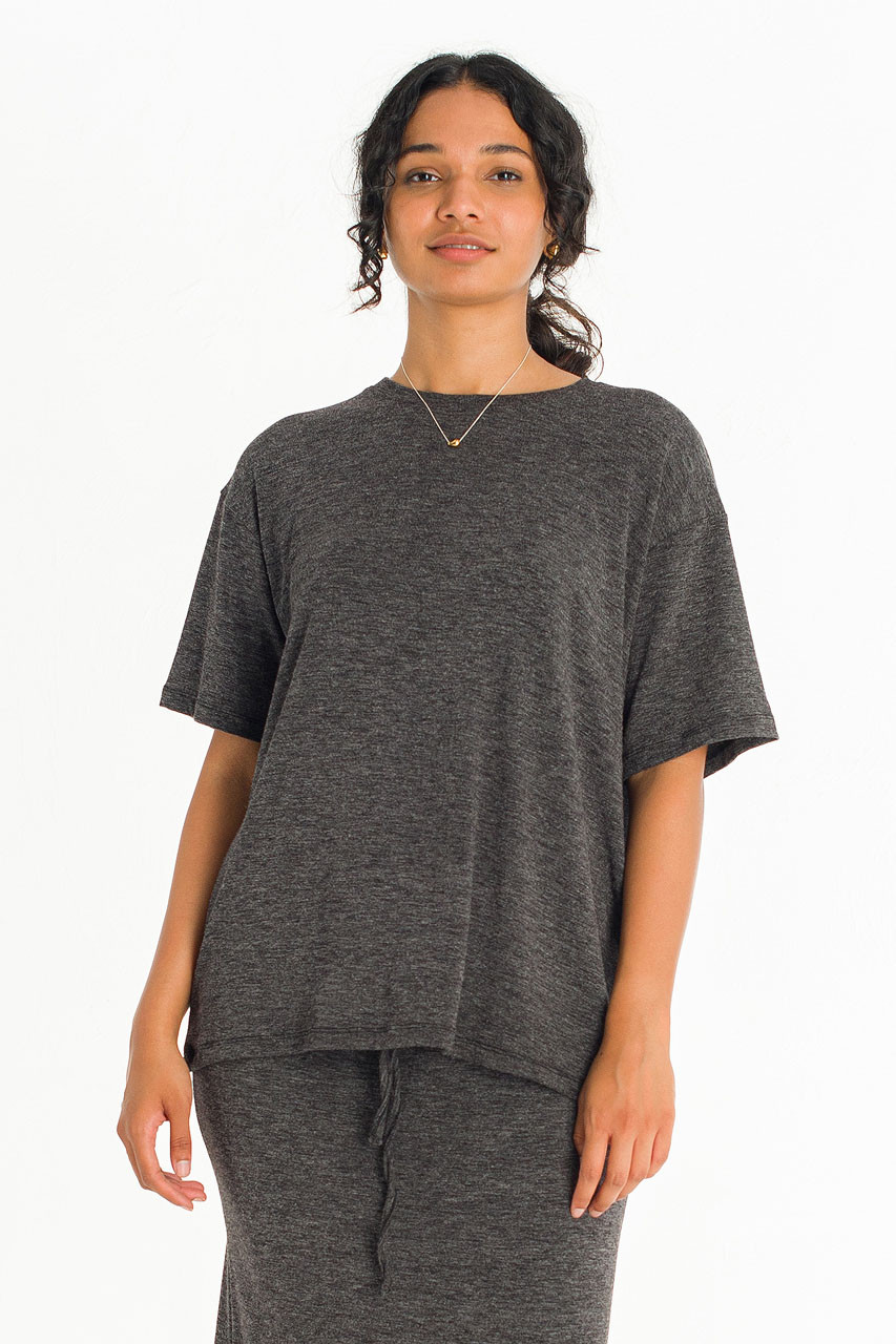 Miz Soft Tee, Charcoal