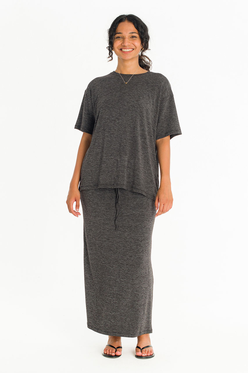 Miz Soft Skirt, Charcoal