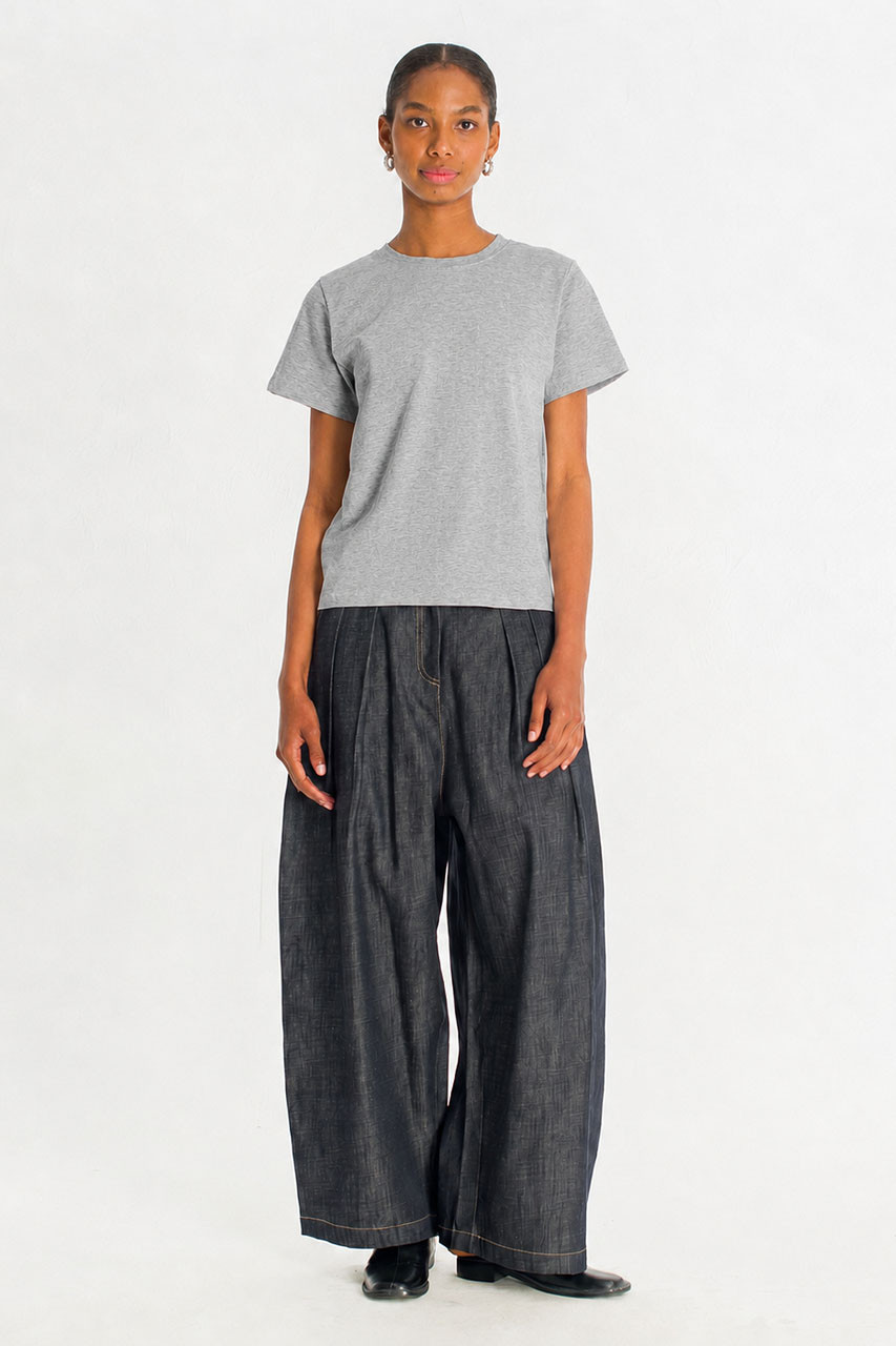 Via Soft Short Sleeve Tee, Grey