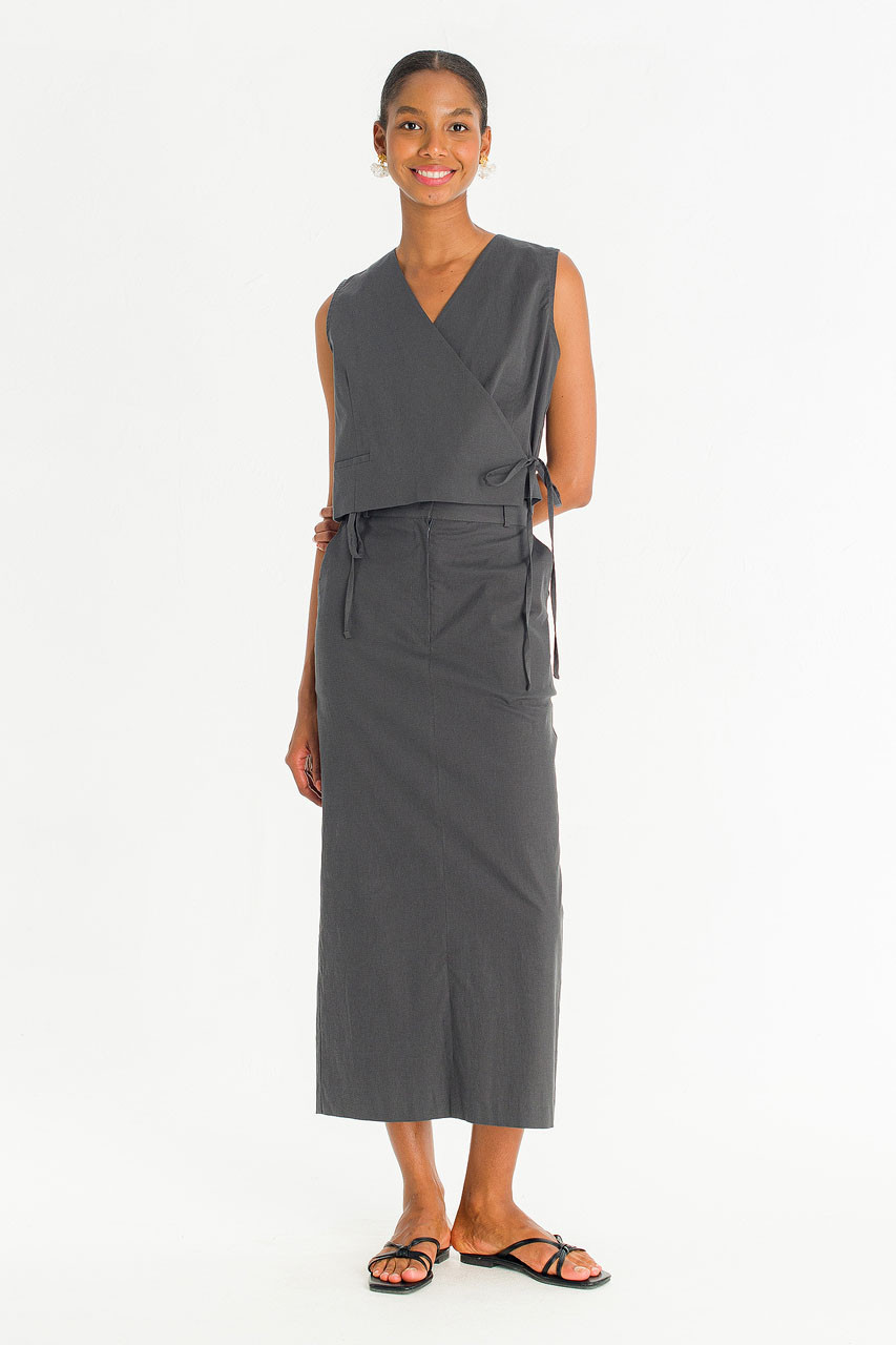Lucy Skirt, Charcoal