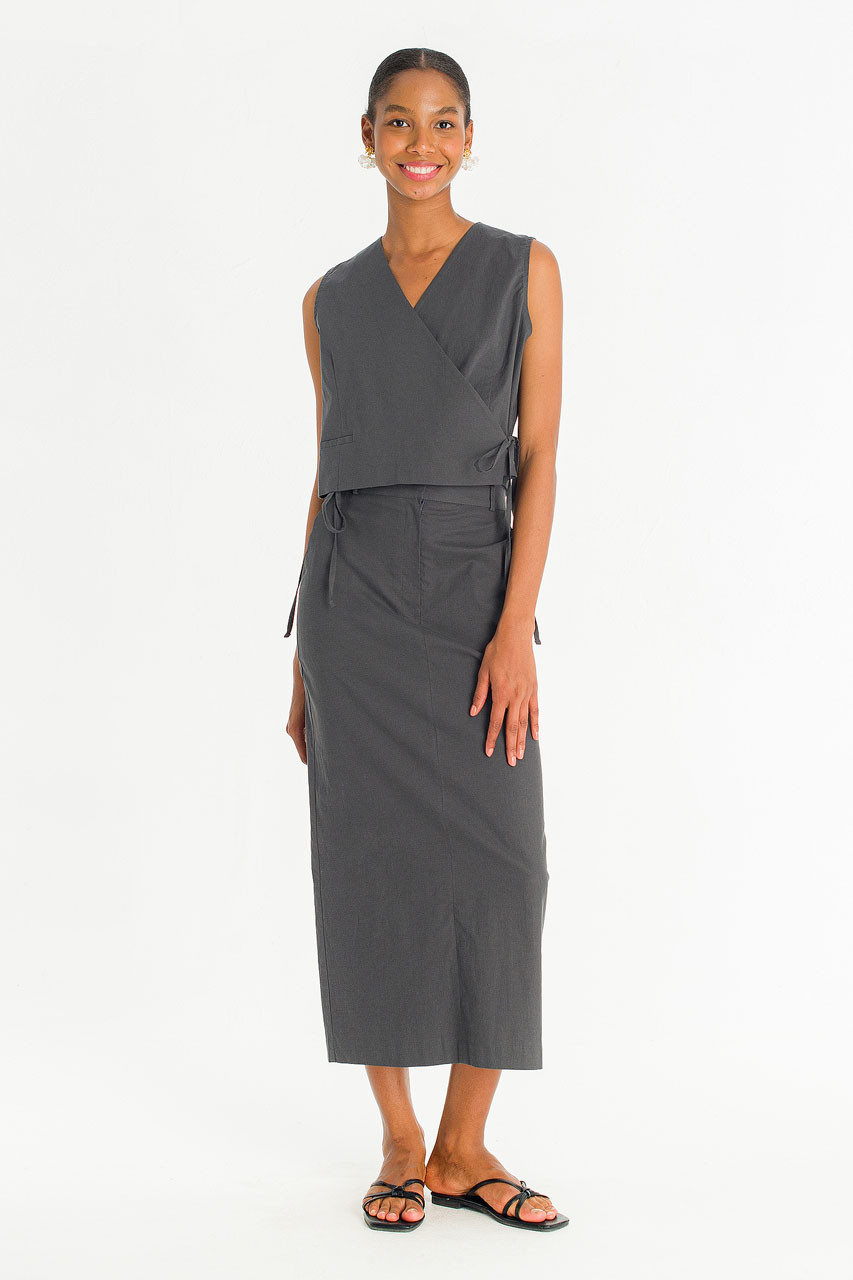 Lucy Skirt, Charcoal