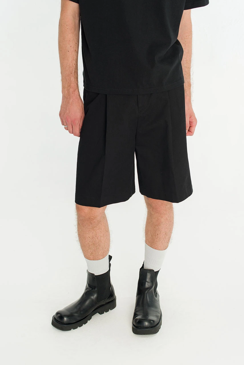 Menswear | Bermuda Work Shorts, Black