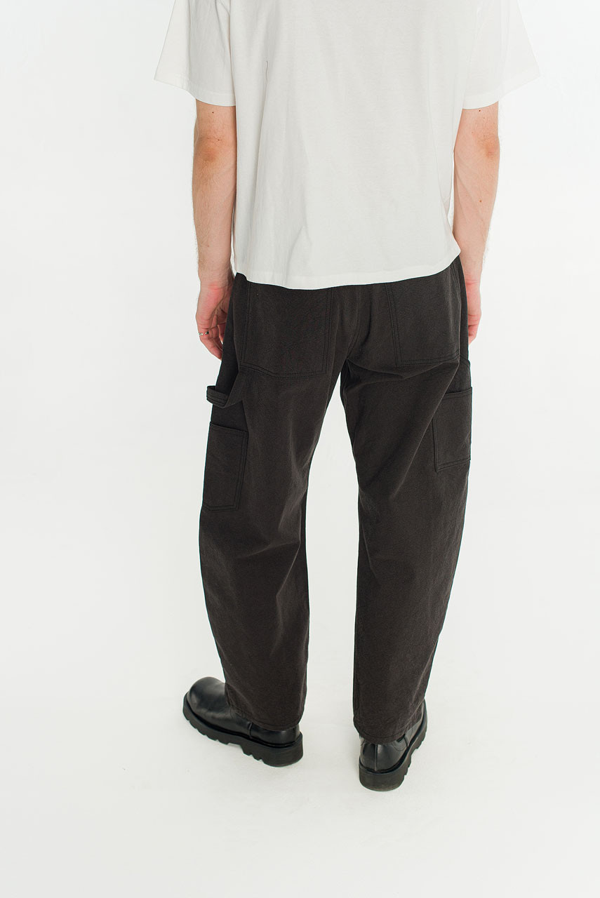 Menswear | Cotton Carpenter Pants, Black