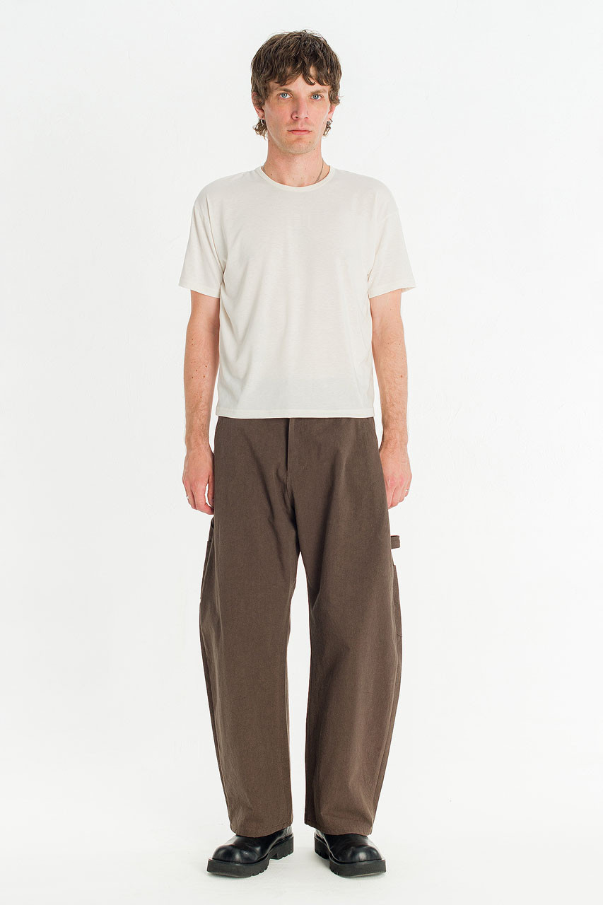 Menswear | Cotton Carpenter Pants, Brown
