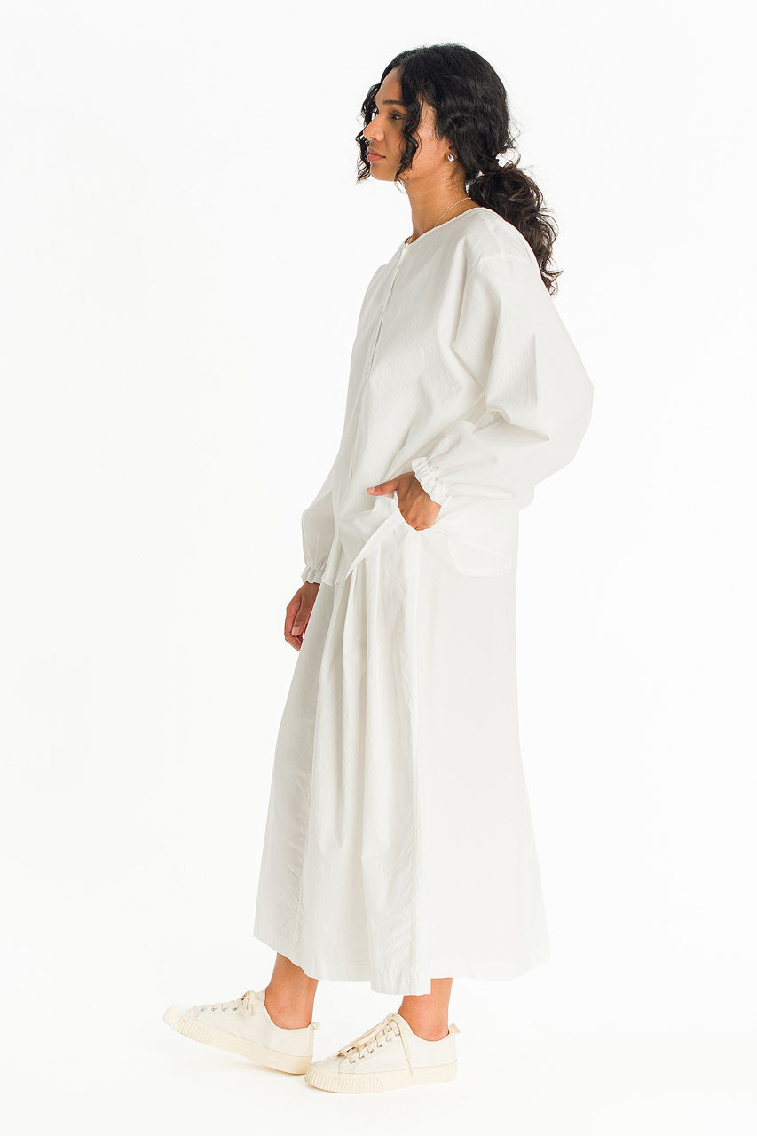 Easy Soft Round Neck Shirt, Ivory