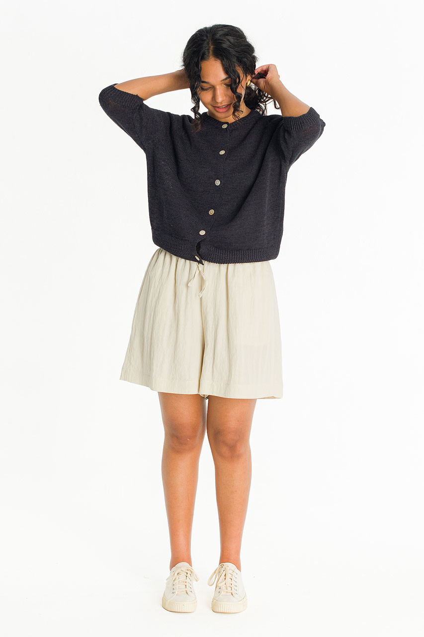 Kyo Draw String Shorts, Light Beige