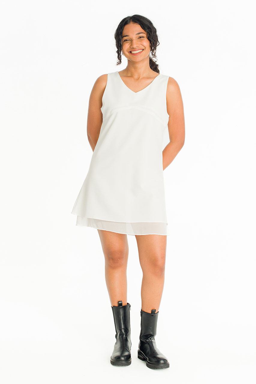 Haku Mini Dress, Ivory