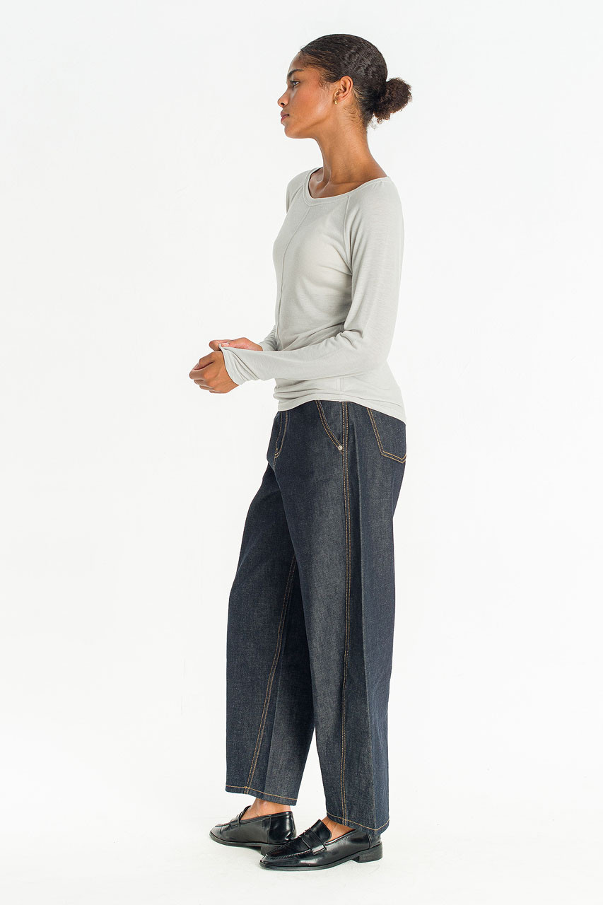 Jane See-Thru Tee, Sage