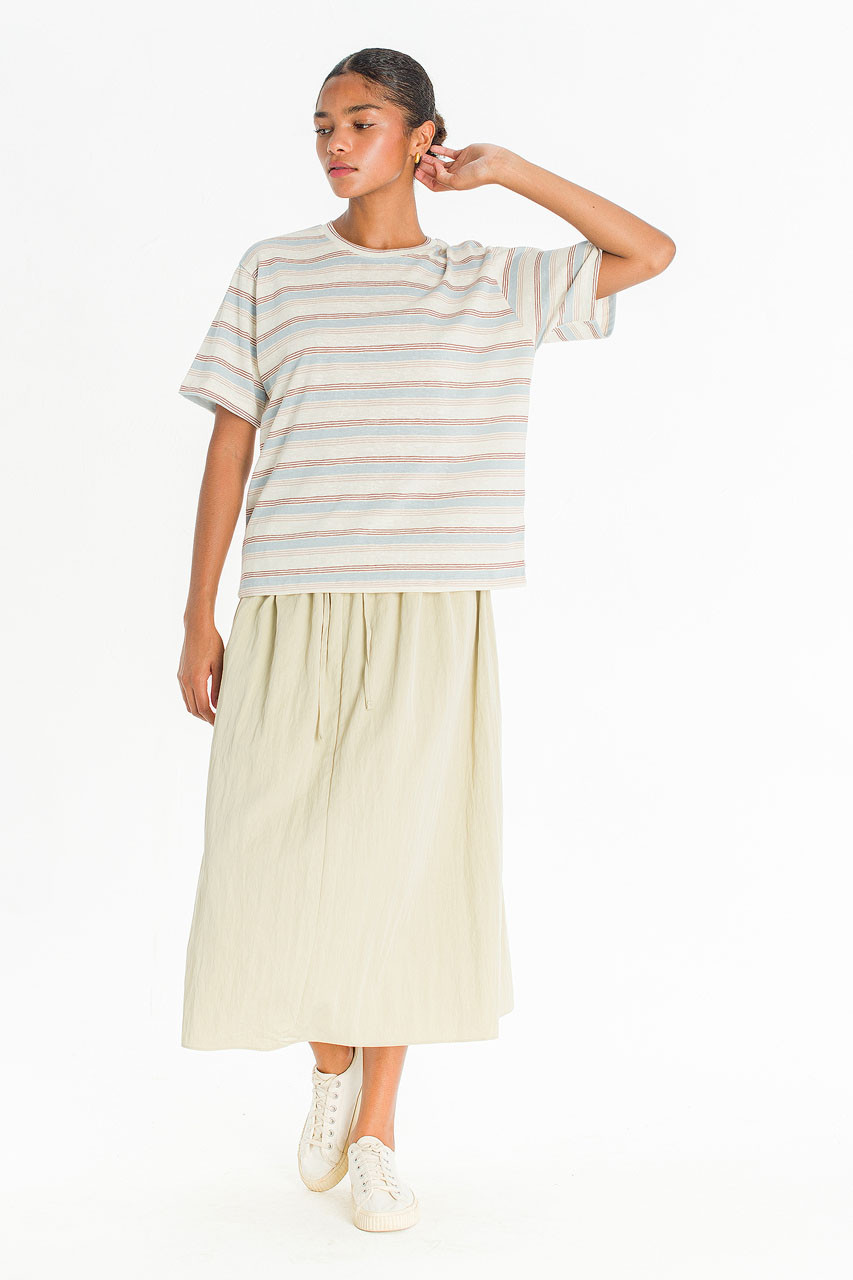 Praha Stripe Tee, Blue