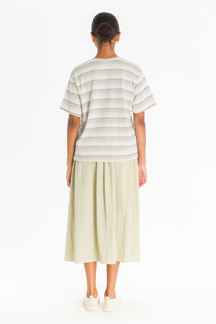 Praha Stripe Tee, Blue