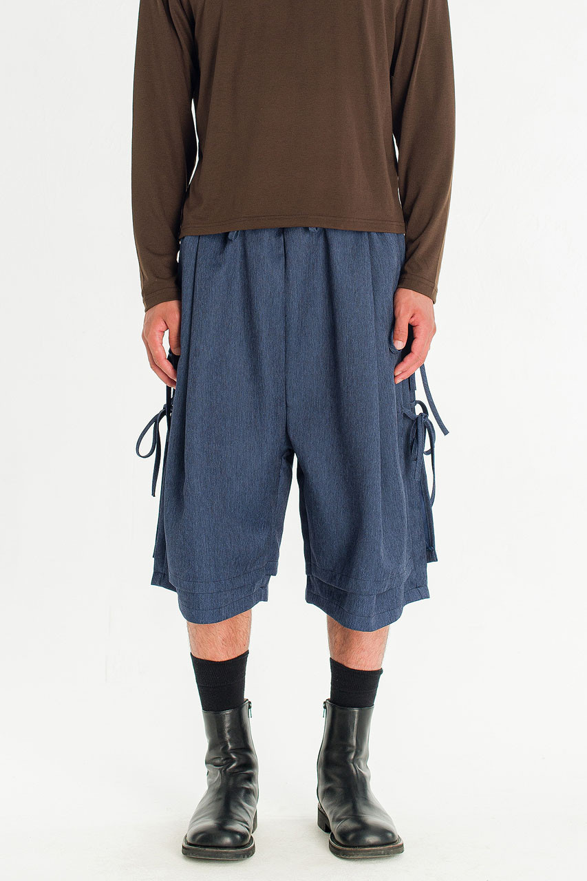 Menswear | Hakama Shorts, Navy