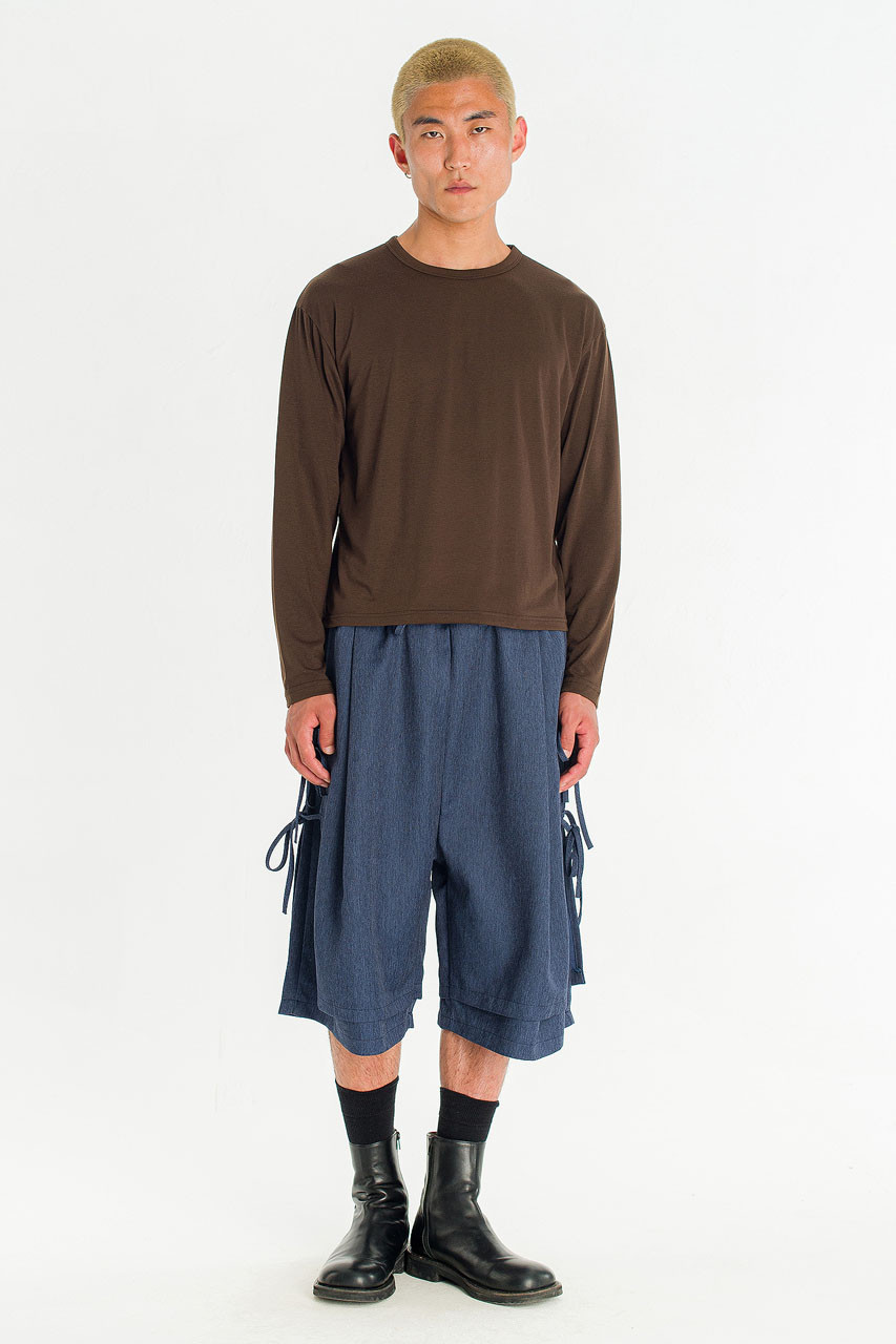 Menswear | Hakama Shorts, Navy