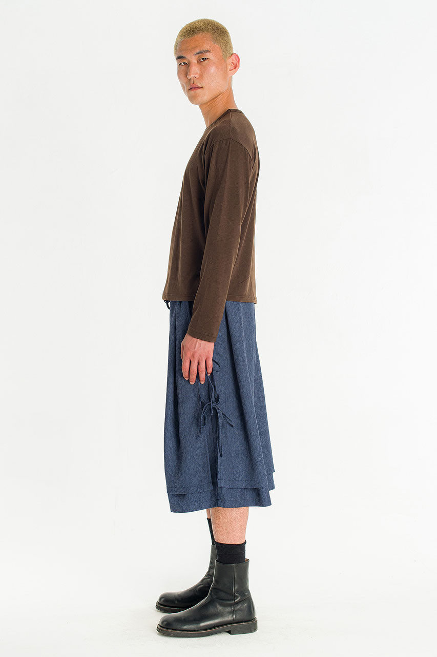 Menswear | Hakama Shorts, Navy