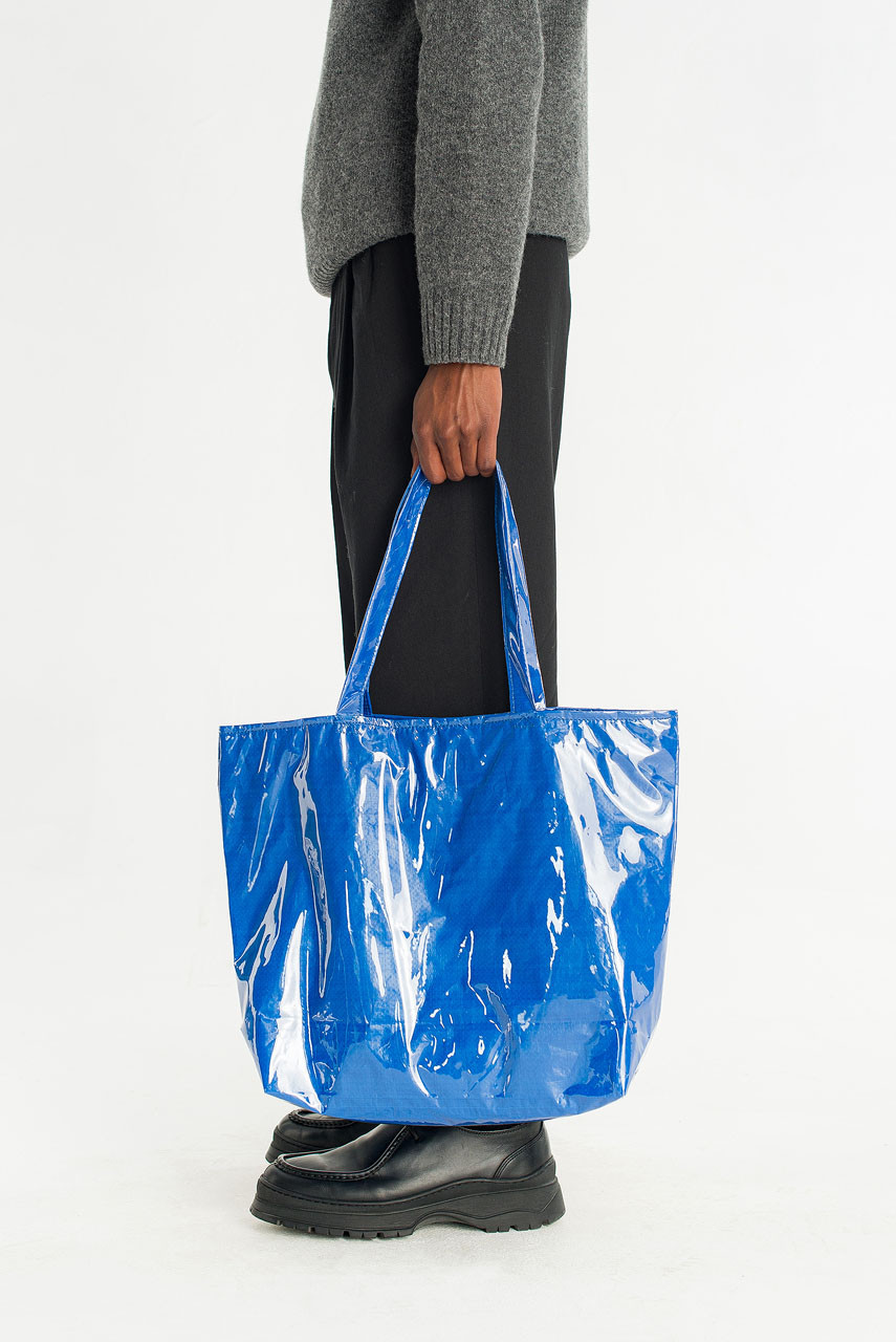 Menswear | Crinkle Tote, Blue