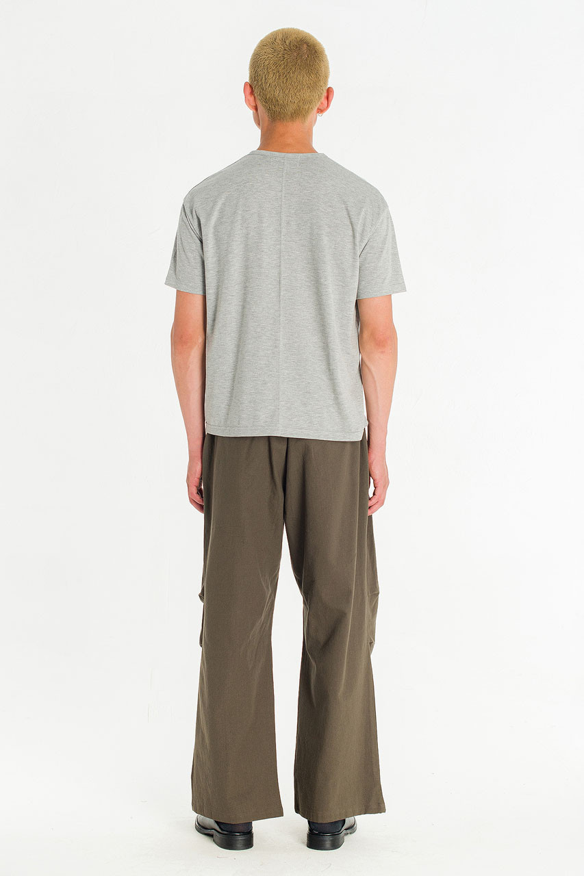 Menswear | Linen Pintuck Pants, Khaki