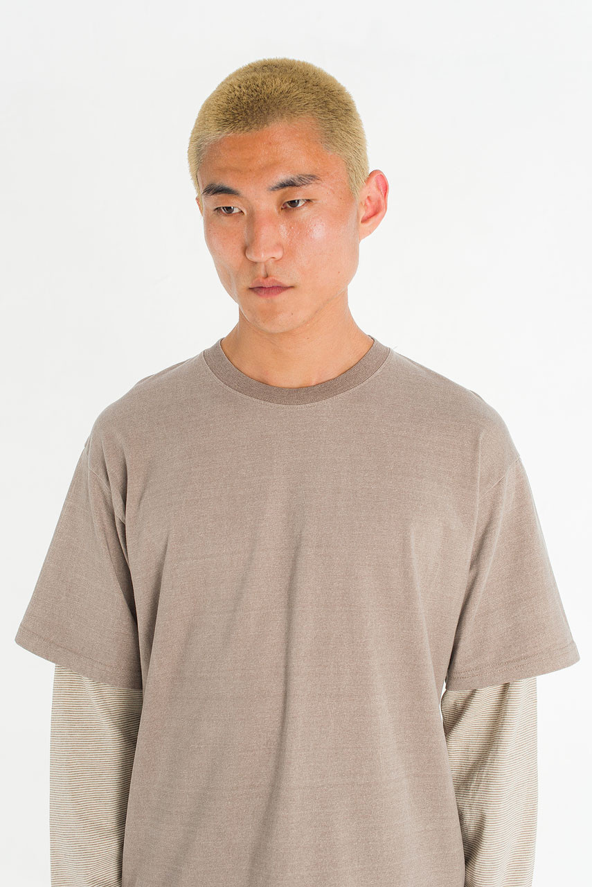 Menswear | Double Tee, Light Beige