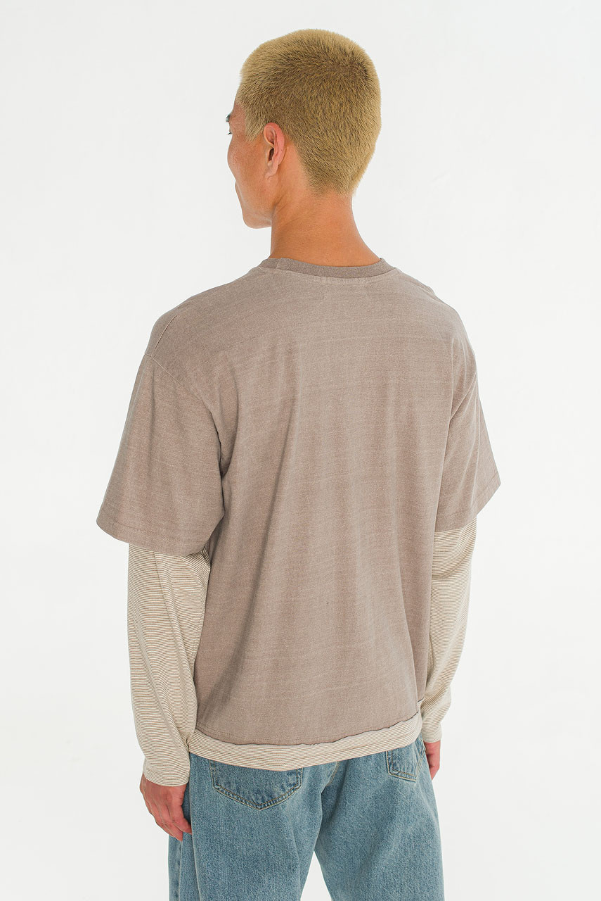 Menswear | Double Tee, Light Beige