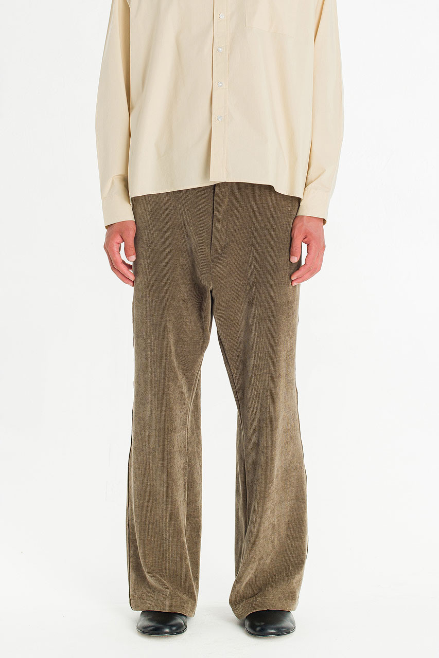 Menswear | Villon Cord Trousers, Brown
