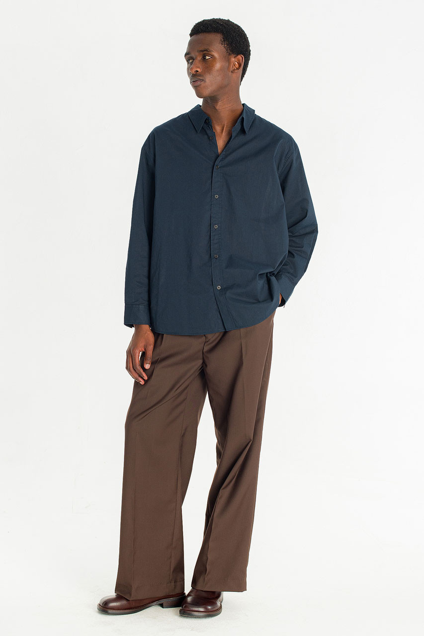 Menswear | Light Shirt, Navy