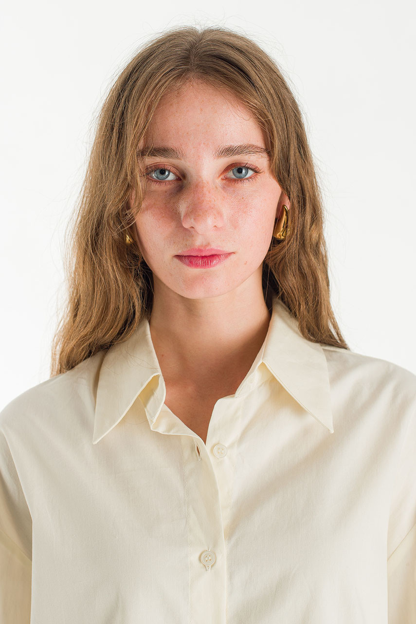 Marlow Oversized Shirt, Chamomile