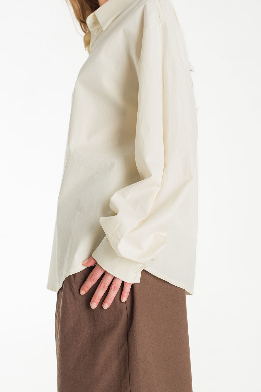 Marlow Oversized Shirt, Chamomile