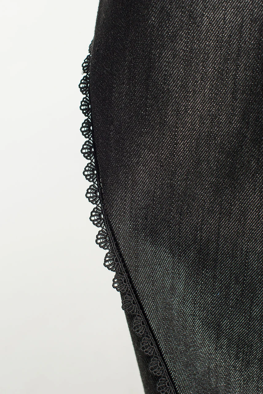 Marden Barrel Trousers, Washed Black