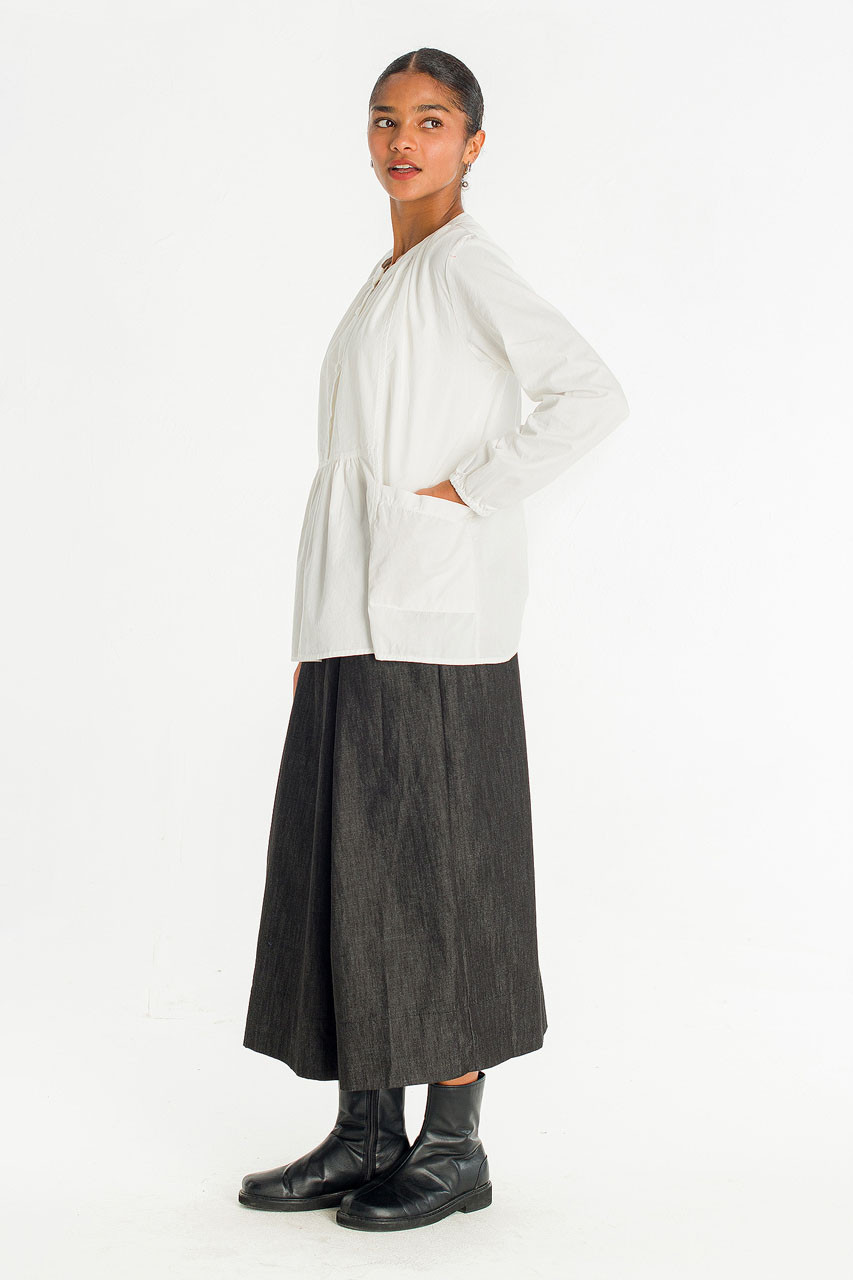 Roa Cotton Tunic, Ivory