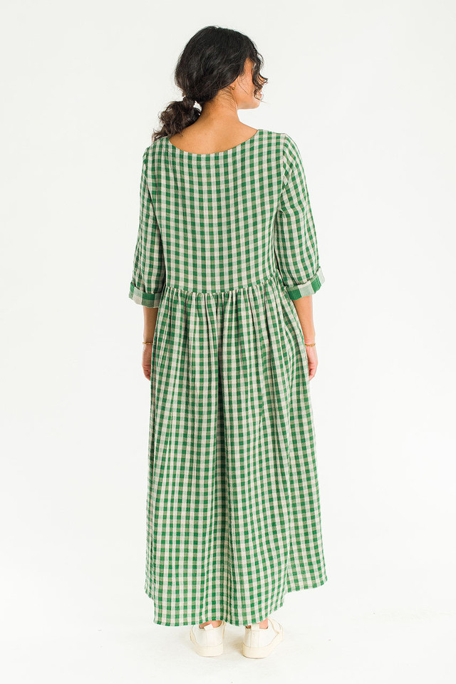 slim fit dress slacks Charlotte – elegant green maxi dress with v-neckline and long sleeves –  Style Cove