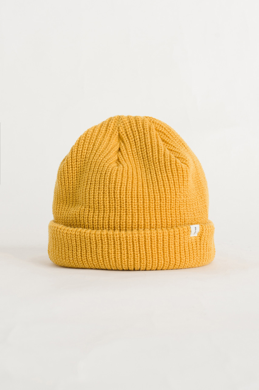 Fisherman Beanie, English Mustard