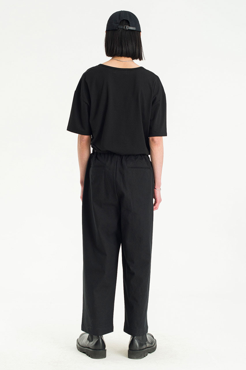 Menswear | Balloon Canvas Pants, Black