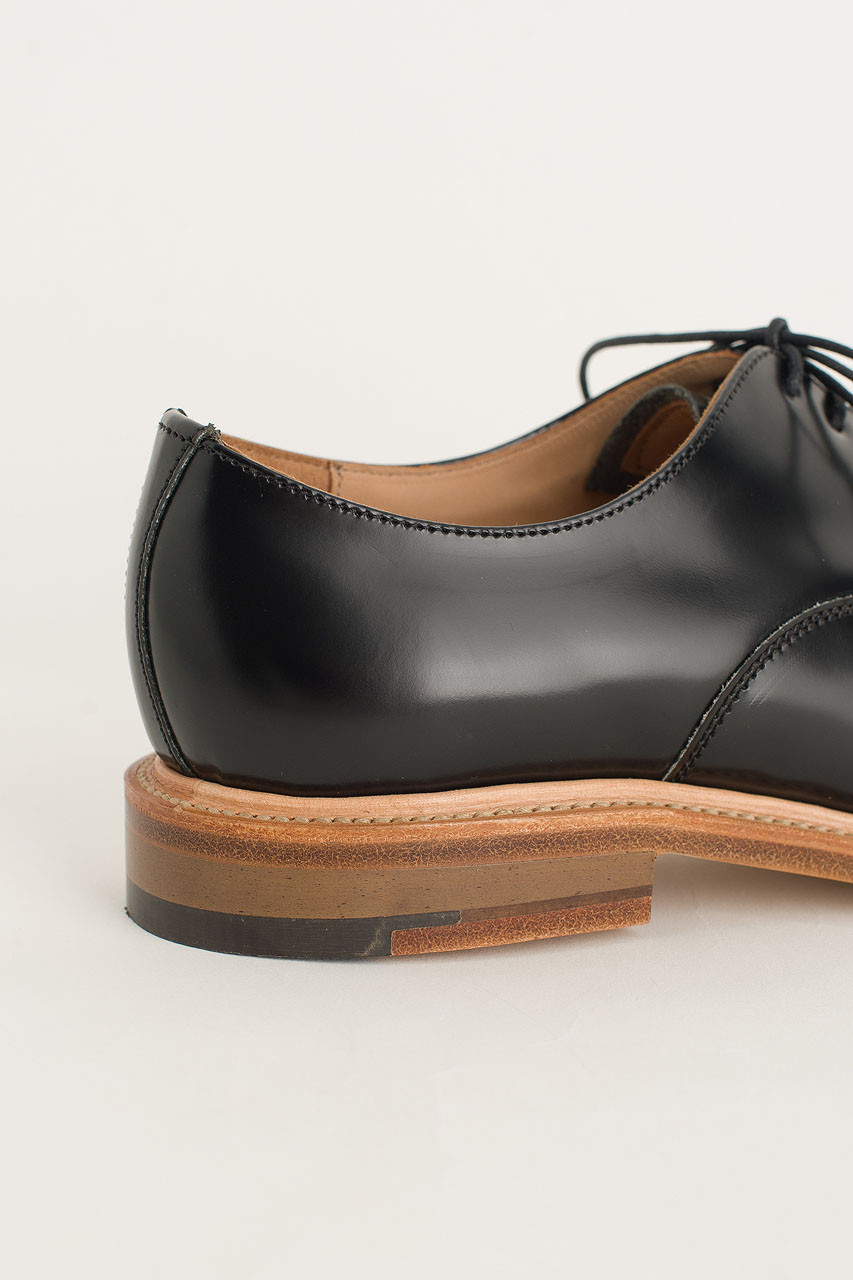 Pointed Oxford Shoes (Made in England), Black