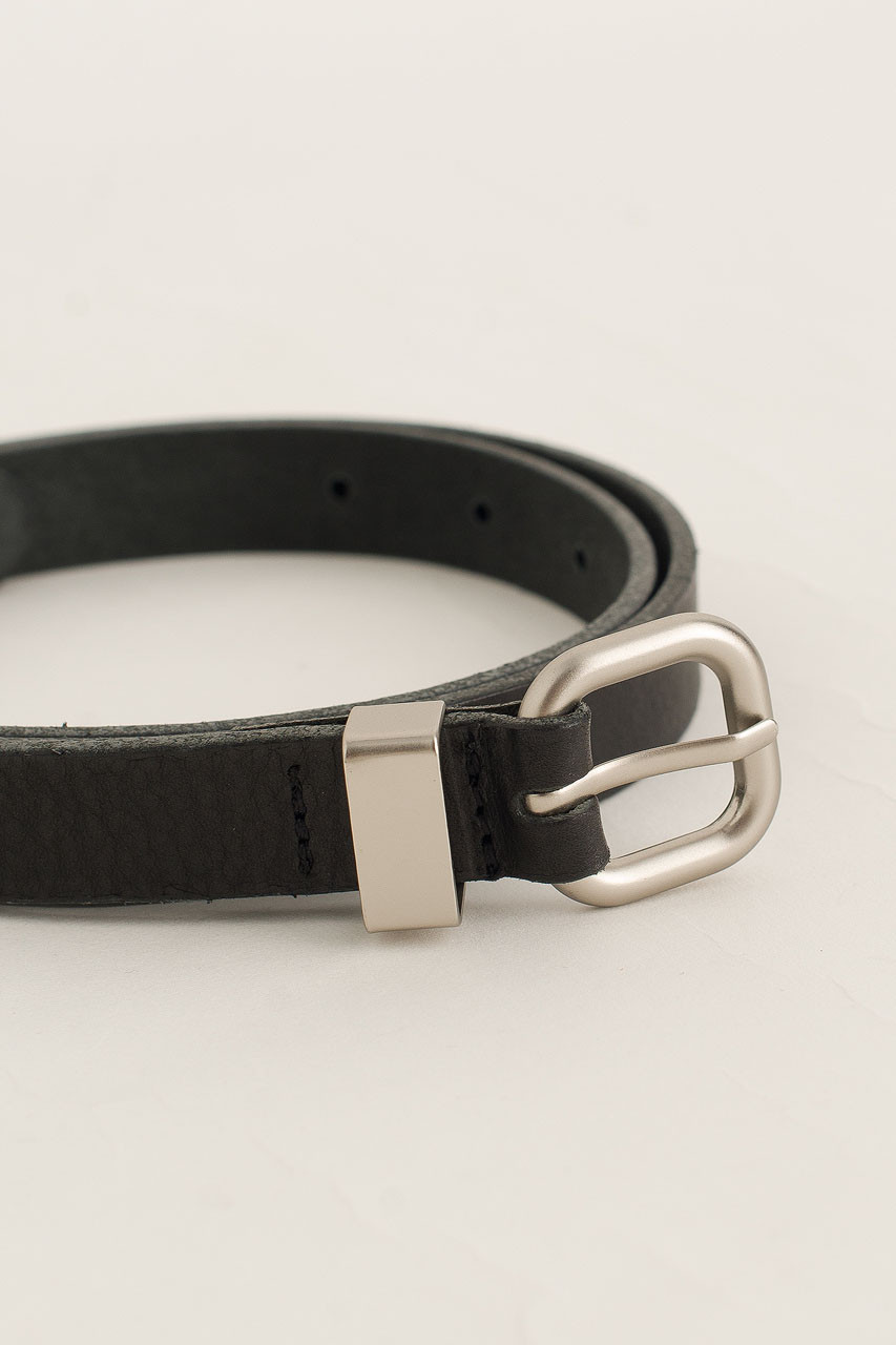 Jay Square Belt, Black