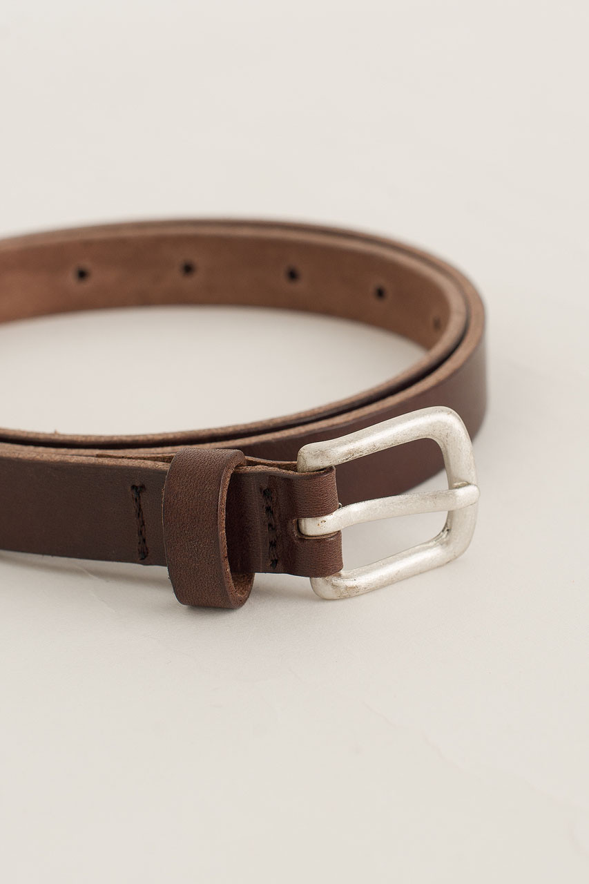 Rosa Leather Belt, Brown