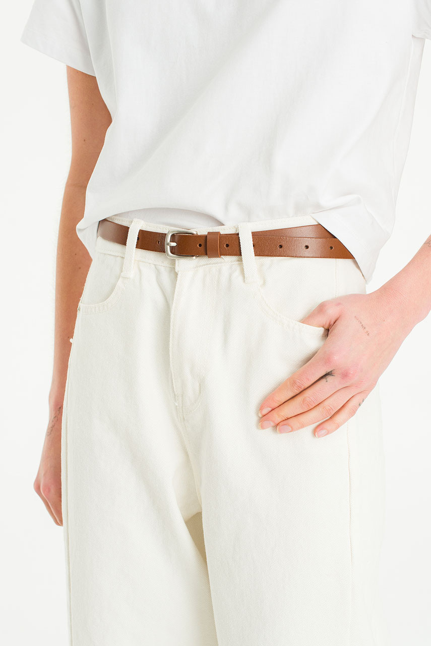 Rosa Leather Belt, Camel