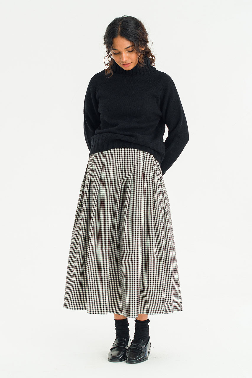 Simple Roll Neck Jumper, Black